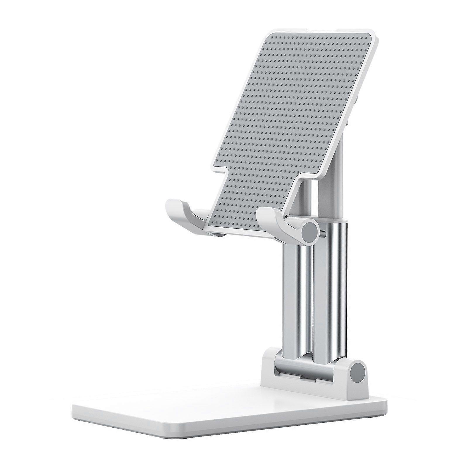 Desktop Tablet Mobile Phone Holder Stand Angle Height Adjustable Foldable Cell Phone Stand Compatible with All Mobile Phone/Tablet PC