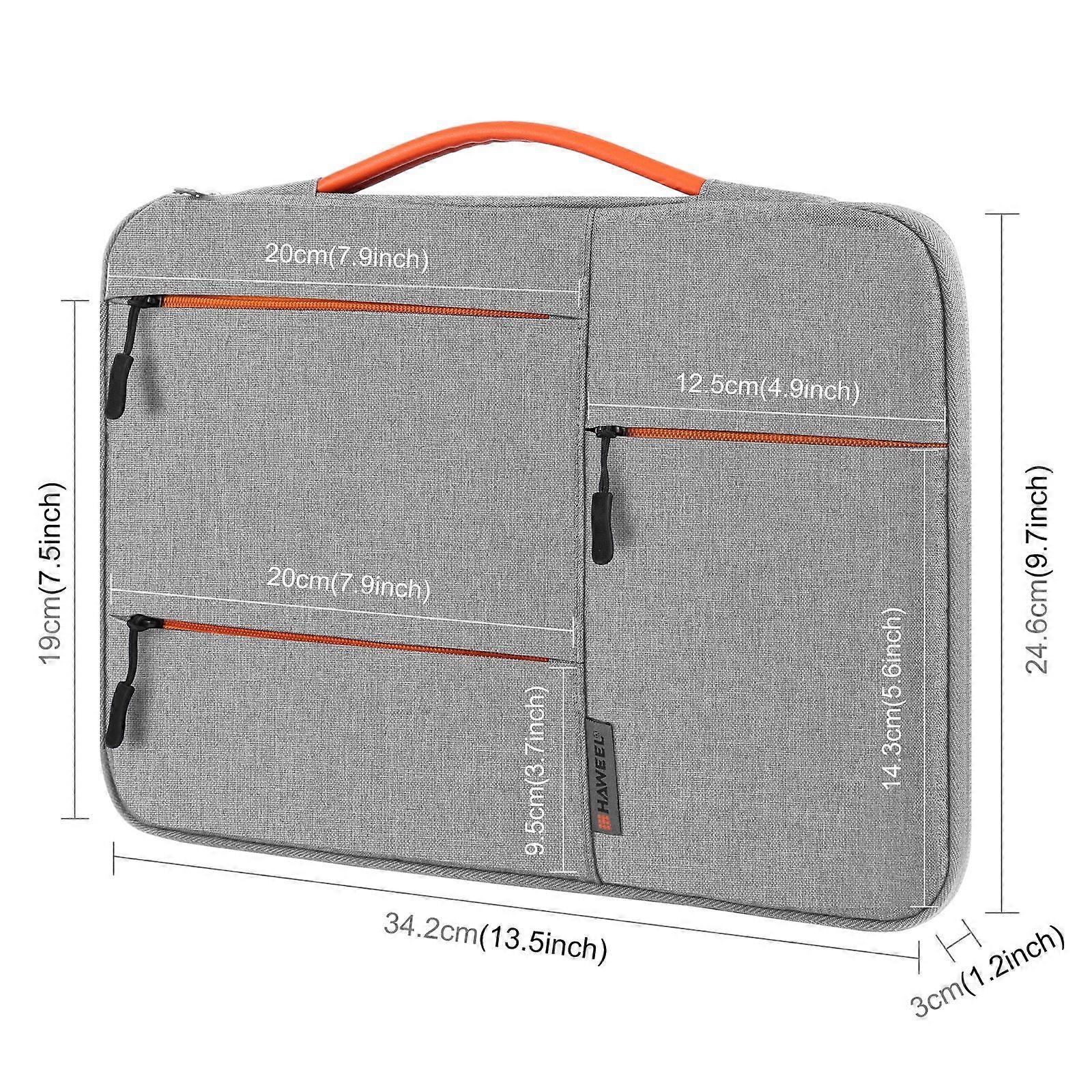 Laptop Bag All Round Laptop Sleeve, Four-layer Protection Design Waterproof function, Multifunctional Storage Space, Compatible with MacBook Air/Pro,