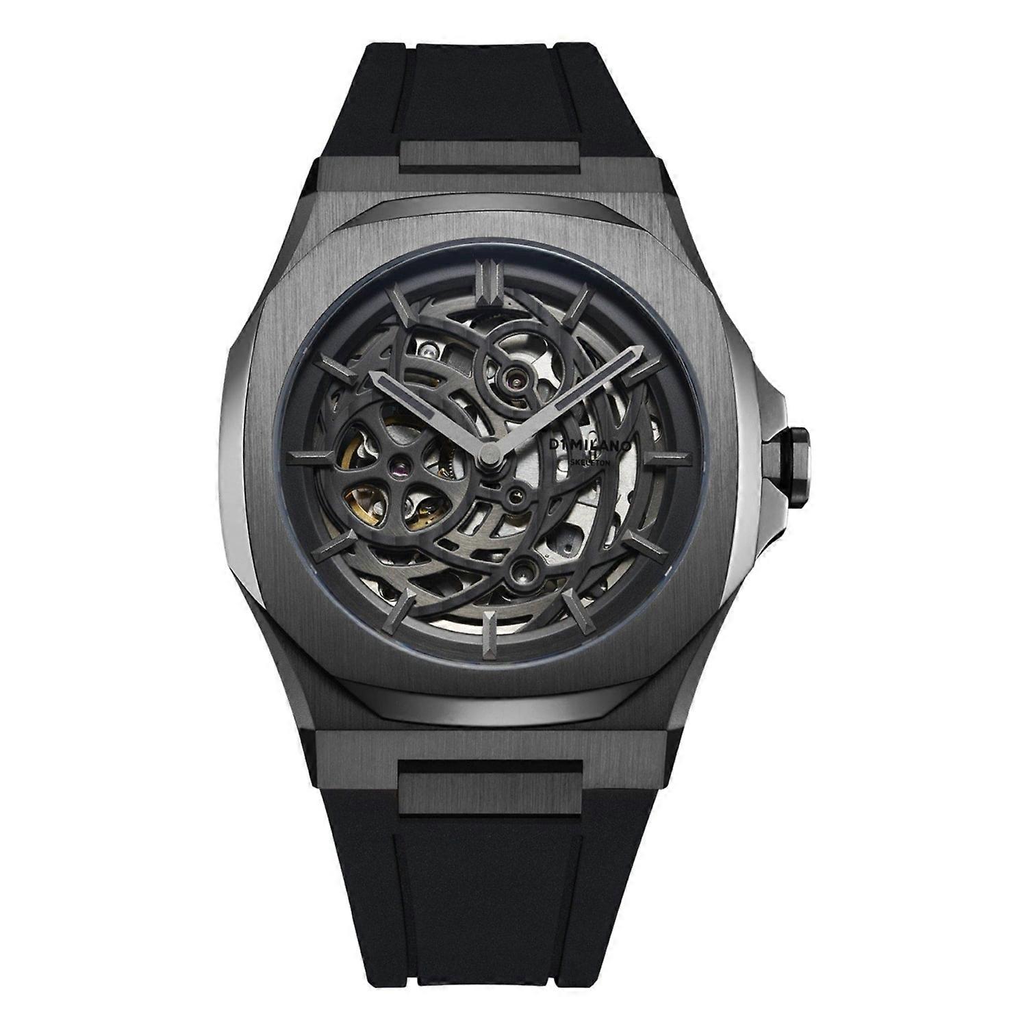 D1 Milano Gun Metal Automatic Watch