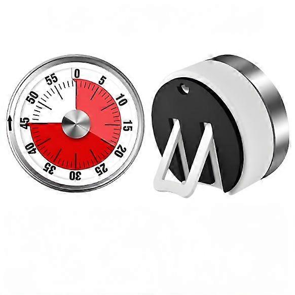Magnetic Kitchen Mechanical Cooking Timer 1 Hour Count-Down Up Alarm Clock Baking