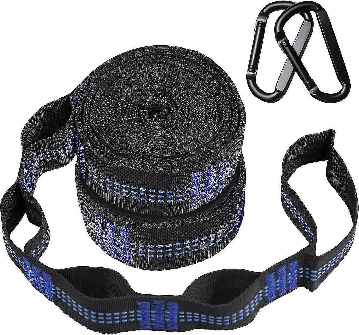 Hammock Straps  Camping Hammock Tree Straps Set, 20 ft Long Combined, 30+2 Loops, 2000 LBS Heavy Duty Strap