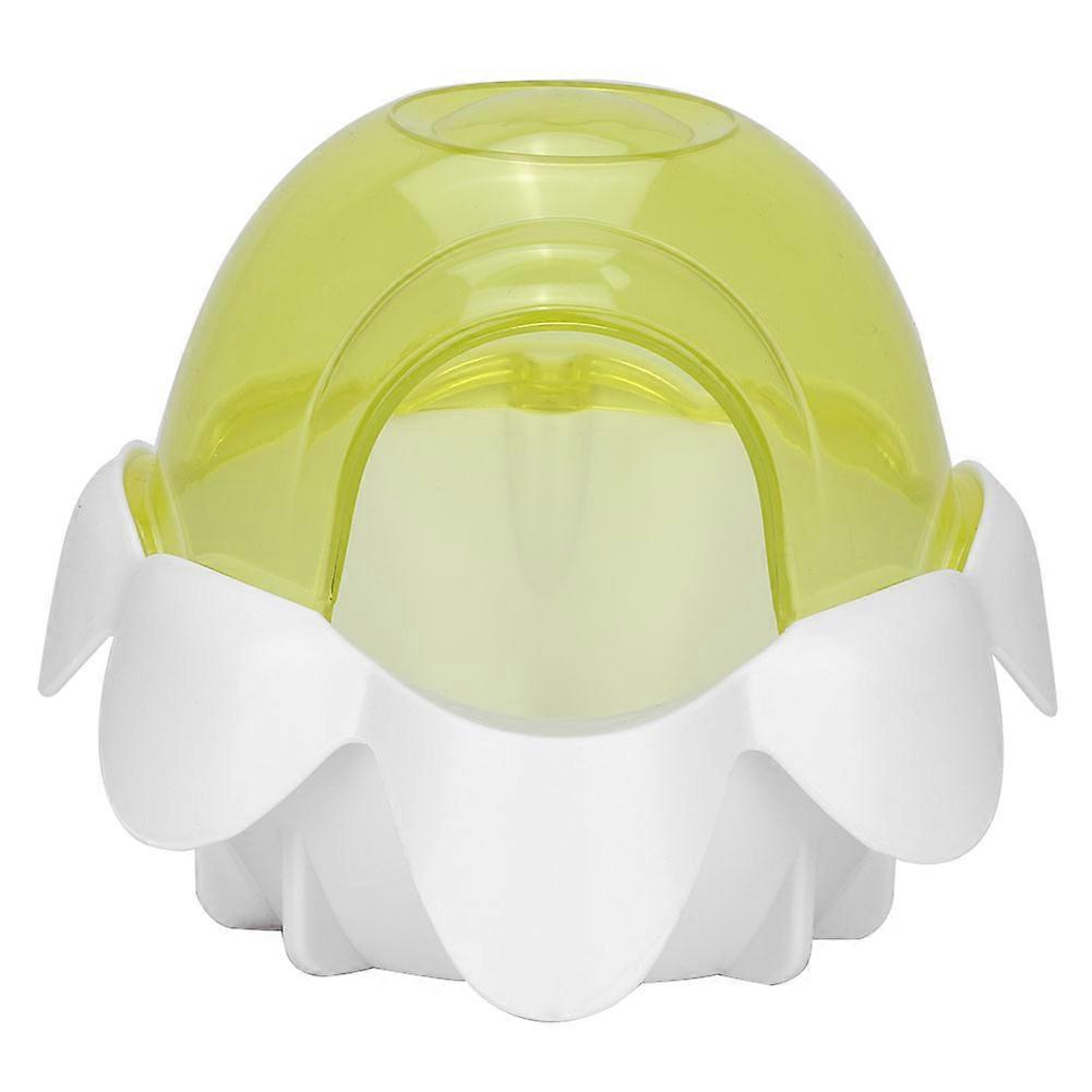 Pet Hamster Sand Bathroom Plastic Sand Bath Container Sandbox (Yellow)