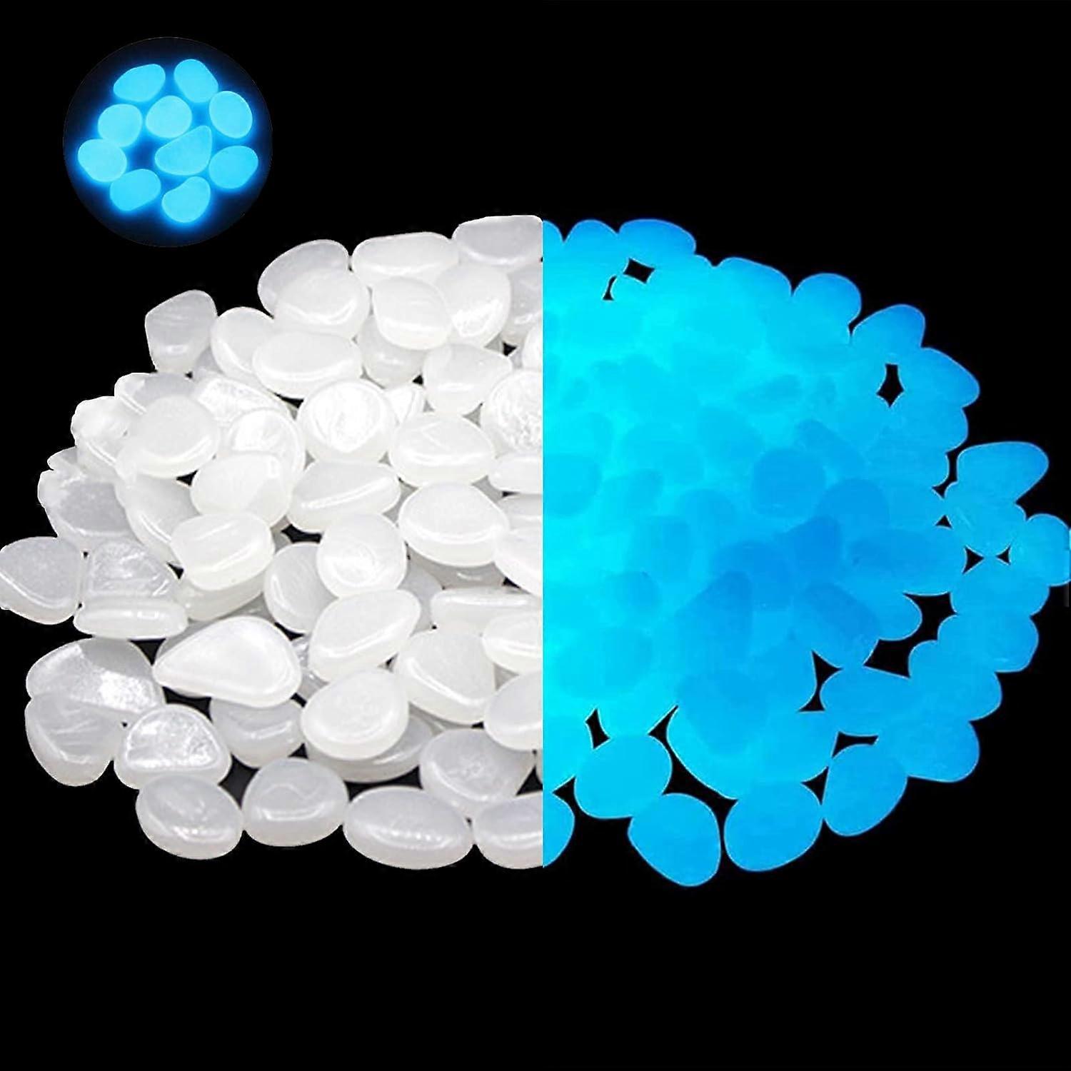 Glow In The Dark Luminous Stone, Ideal For DIY Projects To Add Decorative Shine, Non-Toxic Garden Pebbles For Indoor Outdoor Use