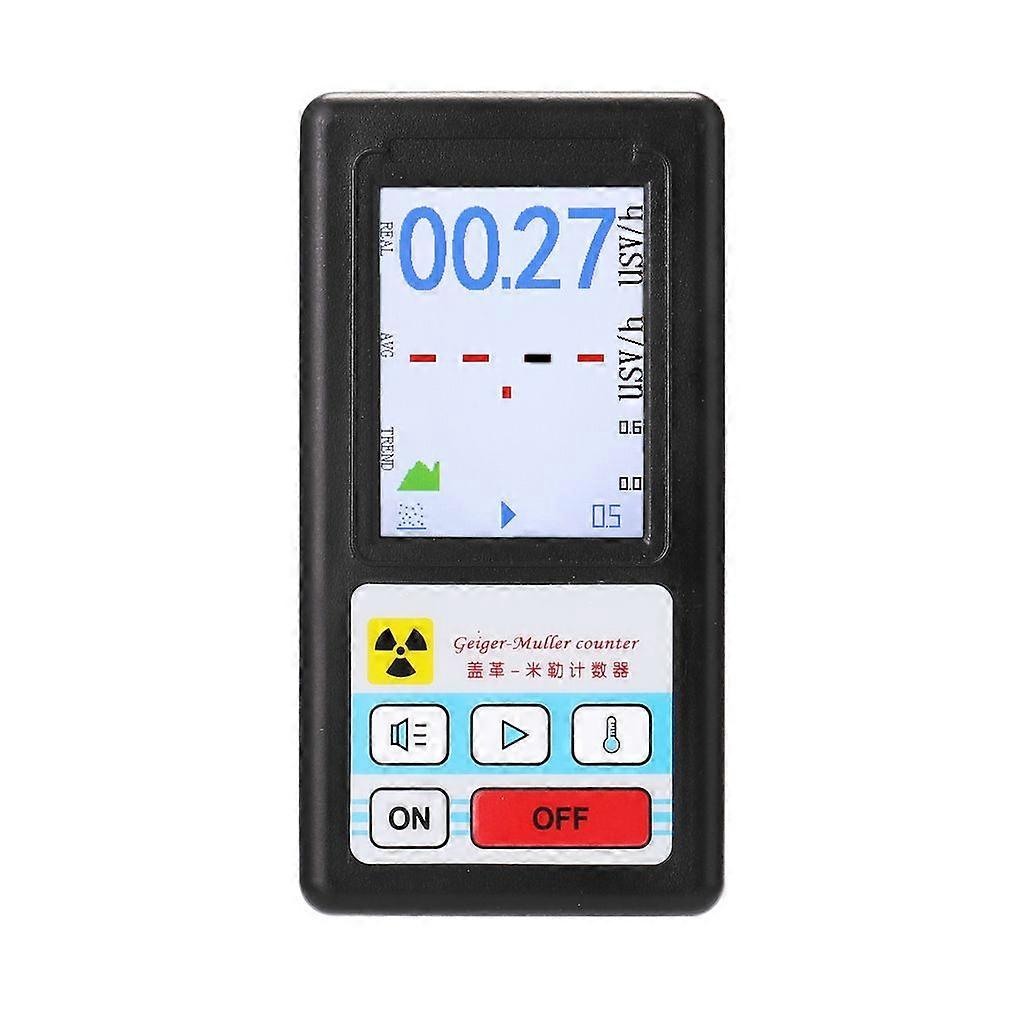 Radiation Protection Geiger Counter, Nuclear Radiation Detector with High Sensitivity & Portable Design for Real-time Detection & Environmental