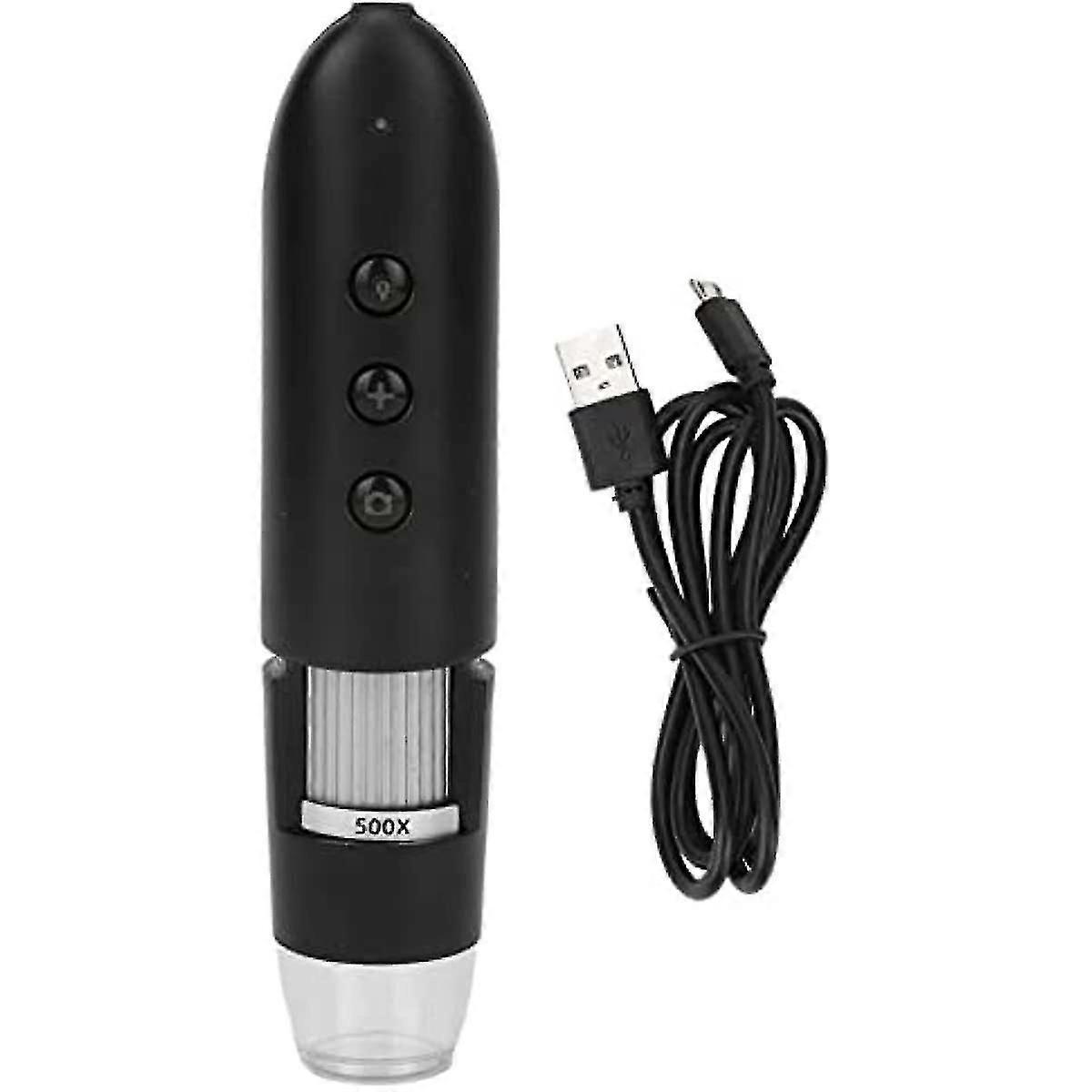 Wifi Connect 500x Scalp Detector For Hair Health Skin Hair Diagnosis Analyzing High Definition Electronic Microscope Scalp Follicle Detector
