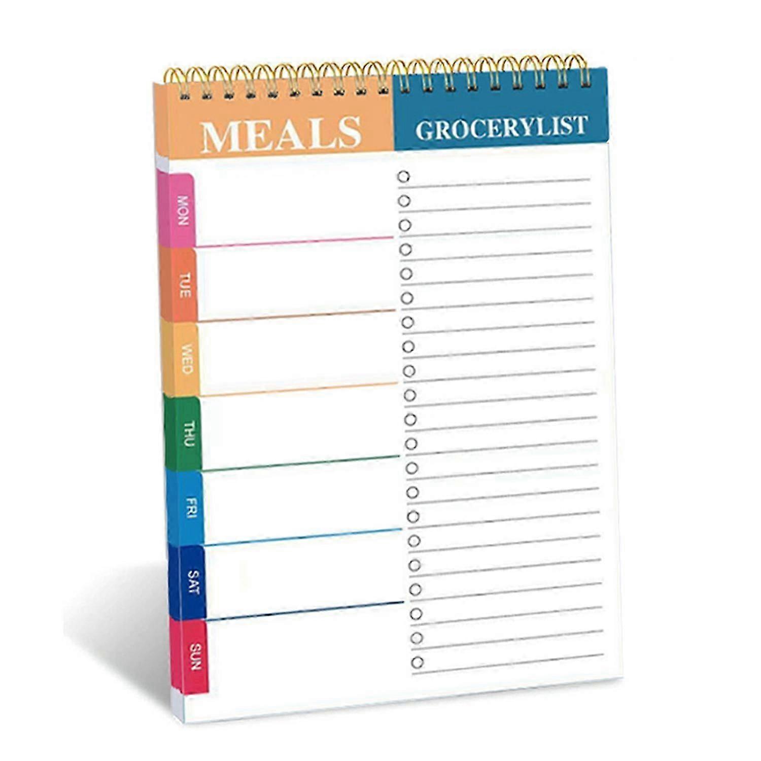 Efficient Daily Planning Pad with Spiral Binding Improved Time Management Self-Discipline Schedule