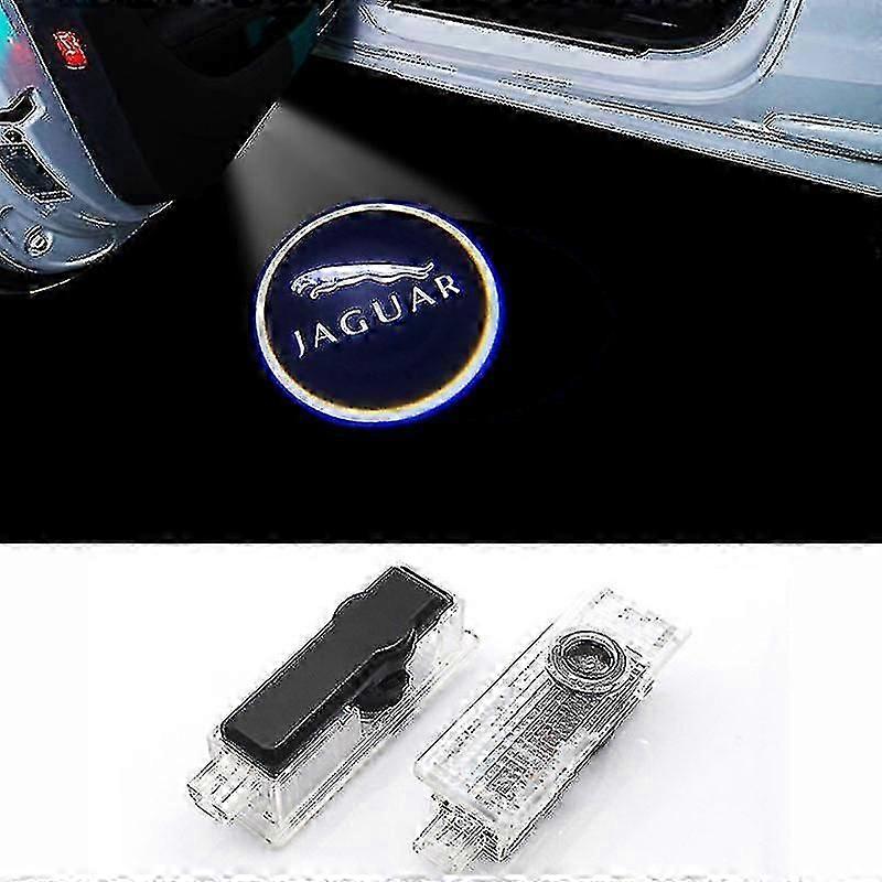 2pcs Welcome Lights For Jaguarxe/xel/xfl/f-type Led Laser Projector Lights Signs Door Lights Floor Lamps A Style