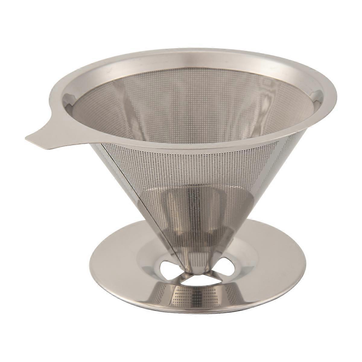 Pour over Coffee Dripper Reusable Drip Cone Coffee Filter Portable
