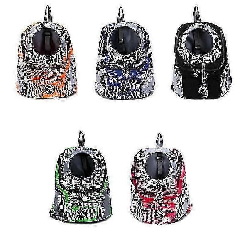 Outdoor Pet Dog Carrier Bag Double Shoulder Backpack