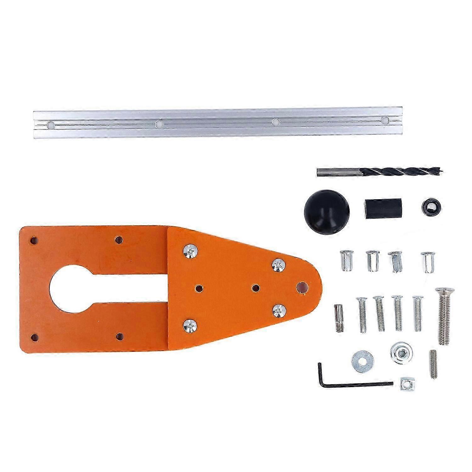 suitable for Router Slotting Plate with 260mm Rail Circle Milling Balance Base Plate Woodworking Trimming Guide K-YI  WU  CHUN  HUI