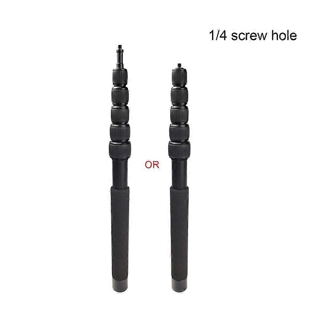 Bärbar mikrofonbomstångsarm 6 sektion Töjbar vadderad teleskopstång