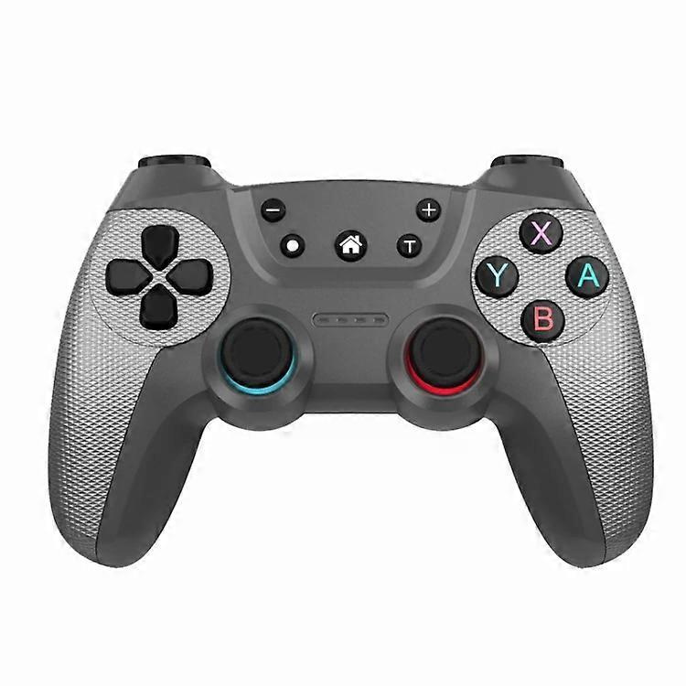 For Switch Pro / PC / Android Wireless Bluetooth Game Controller With Wake-Up Vibration Elegant Silver