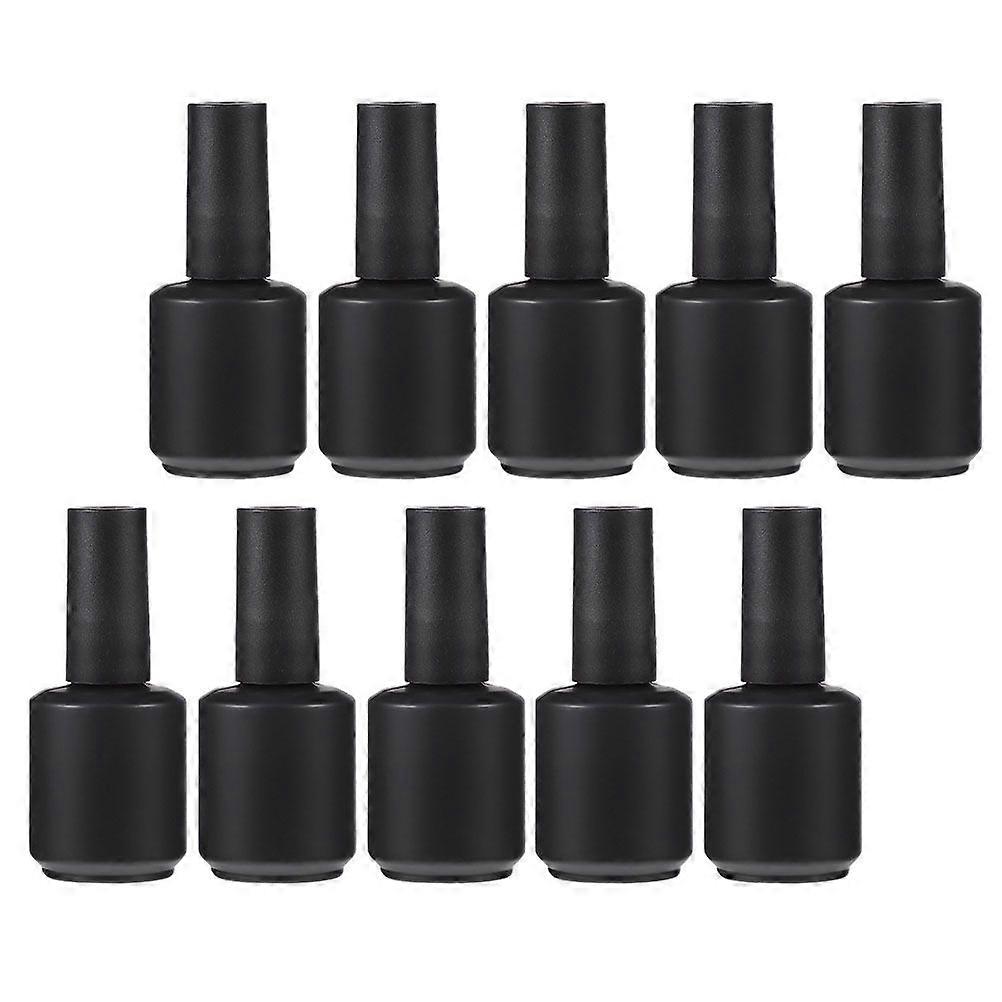 10pcs Durable Empty Bottles Nail Polish Bottles Nail Polish Dispenser Bottles