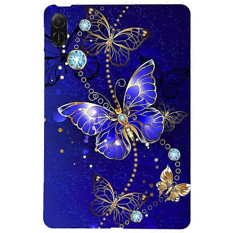 Compatible For Honor Pad X8a TPU Case Pattern Printing Slim Tablet Protective Cover
