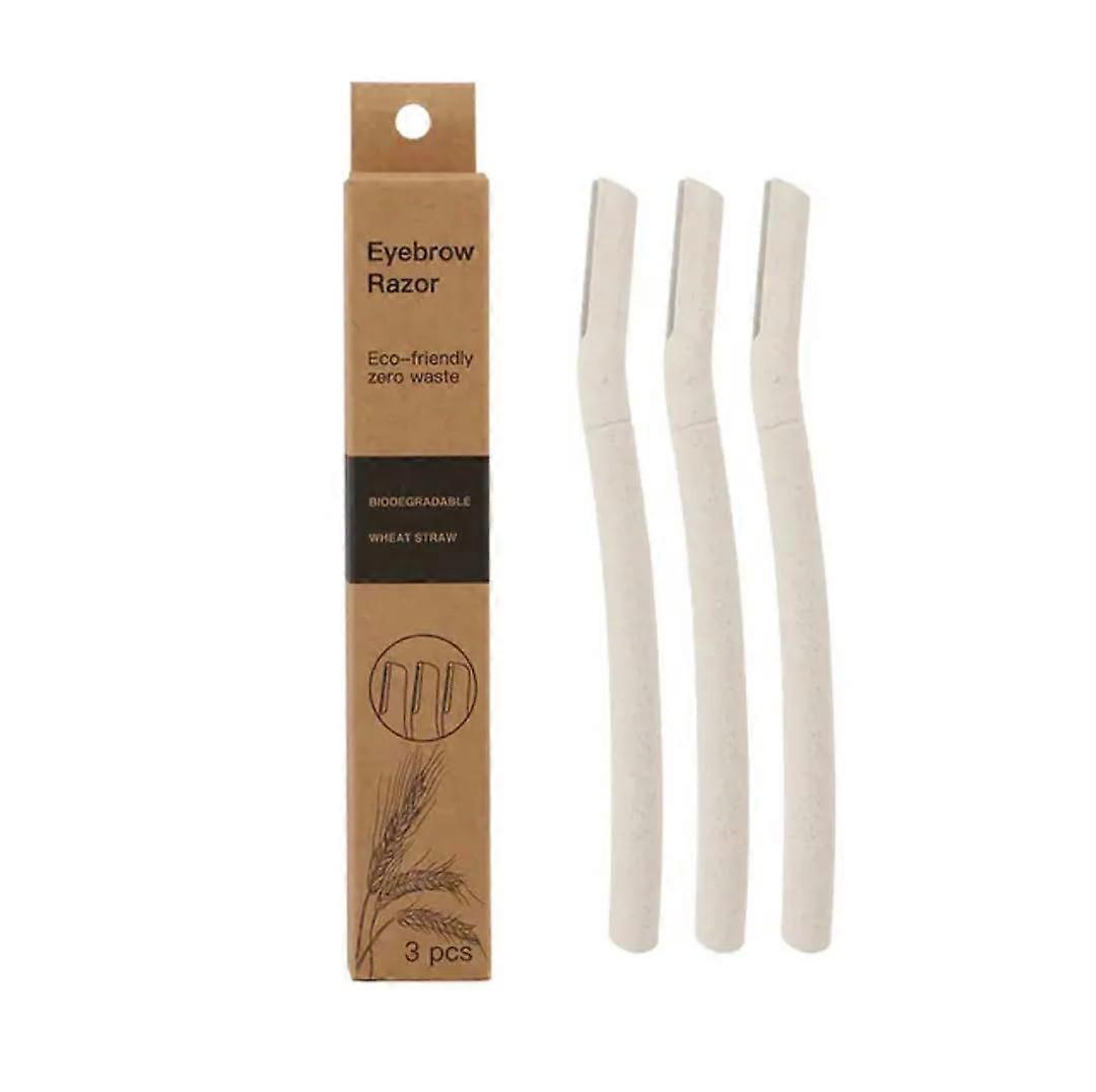 Environmentally friendly dermaplaning shaving machine - precise stainless steel knife and micro -protected biologically fragmented stalk wheat