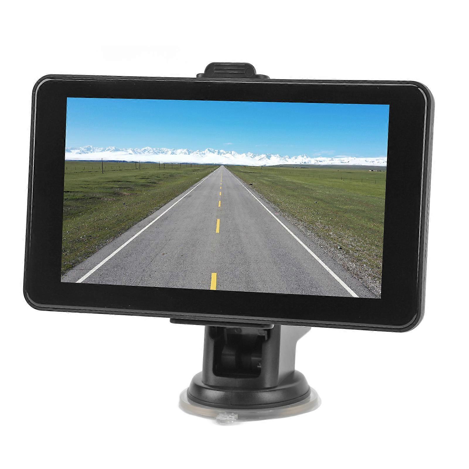 Navigateur de voiture de 7 pouces Écran tactile en verre 2.5D 2.4G 5G WiFi pour CarPlay sans fil pour Android Auto pour les voitures