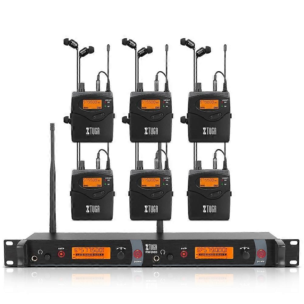 Øremonitorsystem 6 BodyPacks