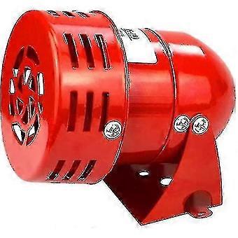 Allarme sirena 220v Potente allarme sirena esterna 120db Red Motor Wire Sirne Metal Horn Industry Boat Alarm Ruikalucky