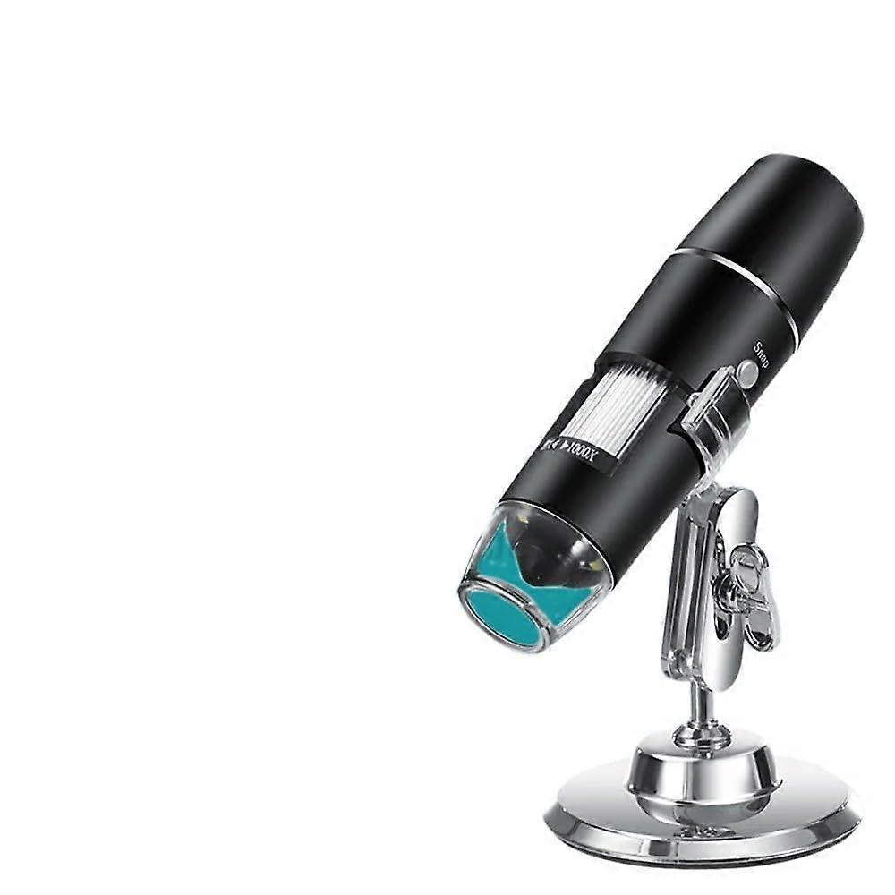 501000X WhyFi Digital Microscope Magnifier Camera for Android iOS Phones with 8 LED SMD3528 Light and Adjustable Focus
