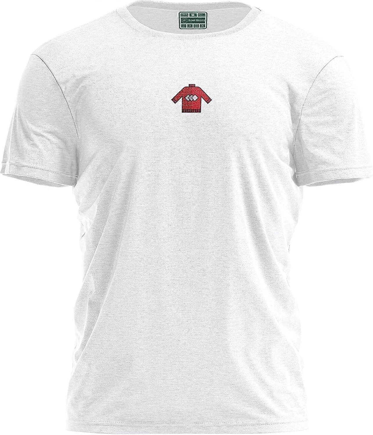 YC-Everyday White Cotton Tee – Soft Round Neck Basic