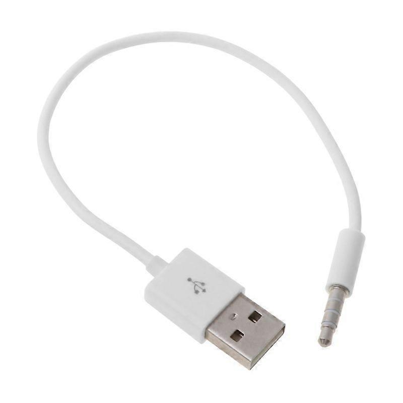 USB 3.5mm Data Sync Charging Cable Adapter for Apple for iPod for Shuffle 2nd