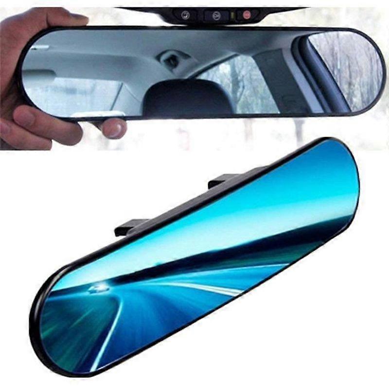 Kentop Panoramic Car Interior Rearview Mirror Universal Anti-Glare Round with Angle Adjustment