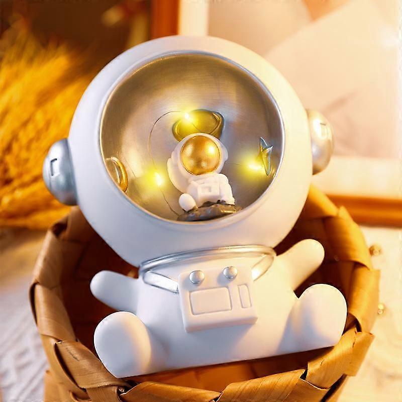 Creative Children's Astronaut Space Man Night Light, Can be Used as a Piggy Bank and Decorative Figurine
