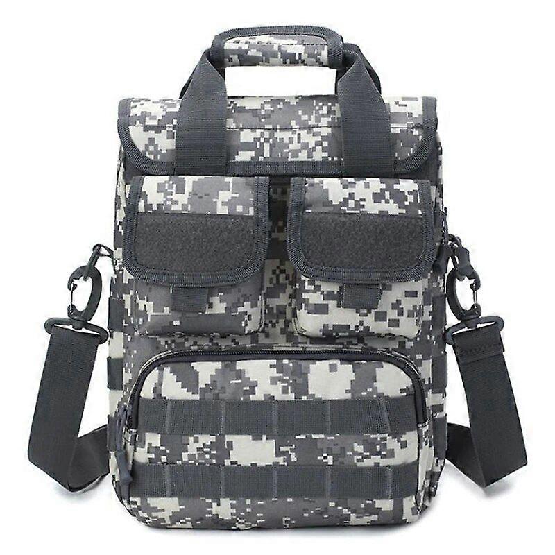Outdoor Tactical Handbag A4 School Bag Commuter Shoulder Bag Army Camouflage Camouflage Messenger Bag Men's Tool Bag