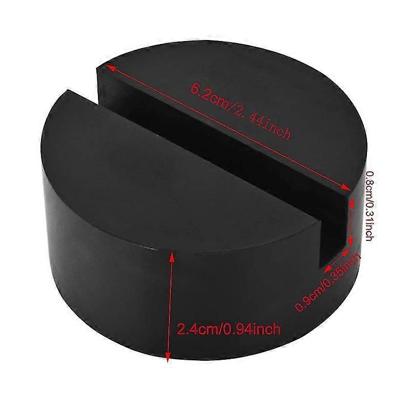 Universal Car Lift Jack Stand Rubber Pads Floor Slotted Car Jack Rubber Pad Frame Protector Adapter Jacking Tool