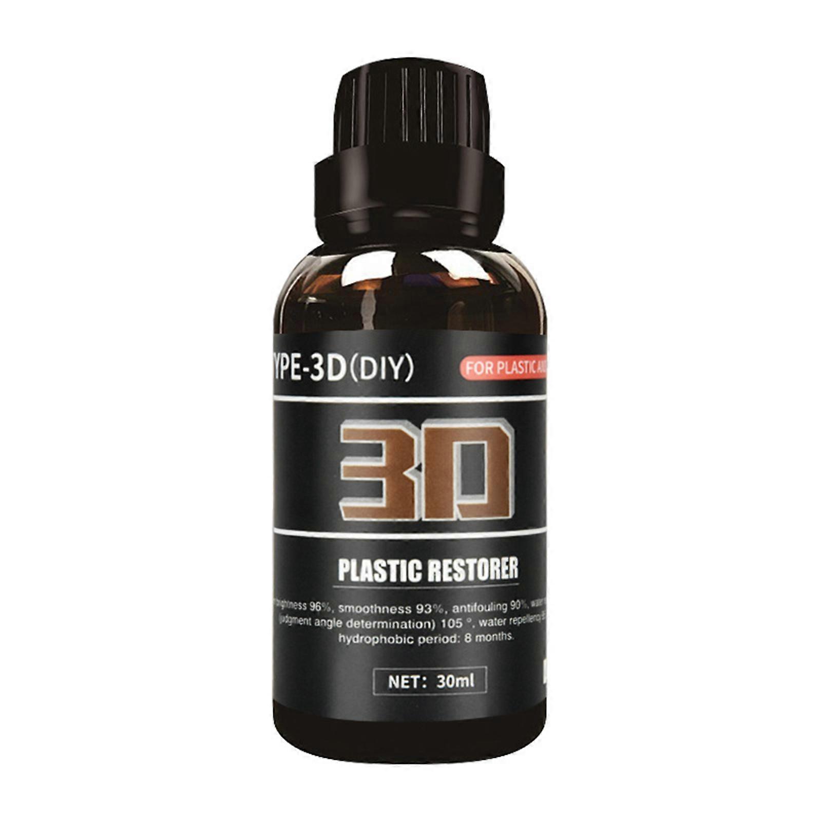 Car Plastic Restorer 30 ML Rubber Renew Liquid