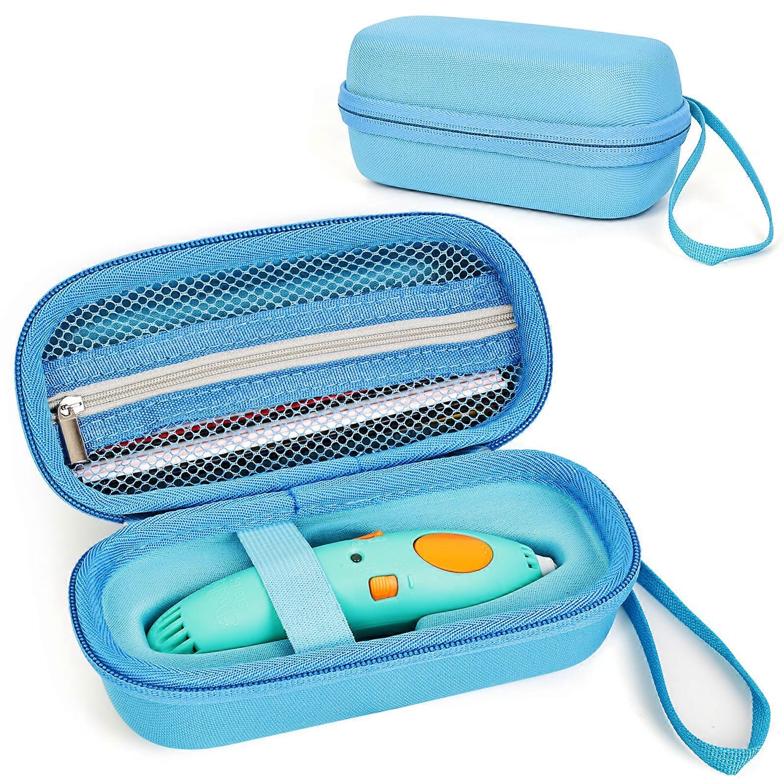 3D-01 Children's 3D Pen Case Organizer Accessories for 3Doodler (Blue)