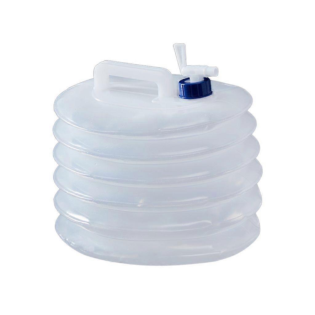 Large Capacity Folding Bucket Collapsible Water Container with Tap Water Bag