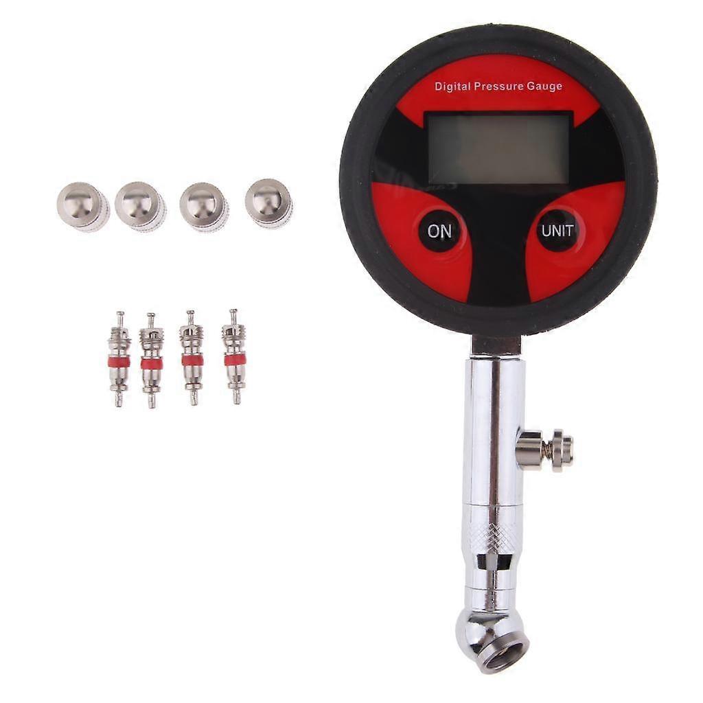 Digital Auto Car Air Tire Tyre Inflator High Accurate Pressure Gauge Tester