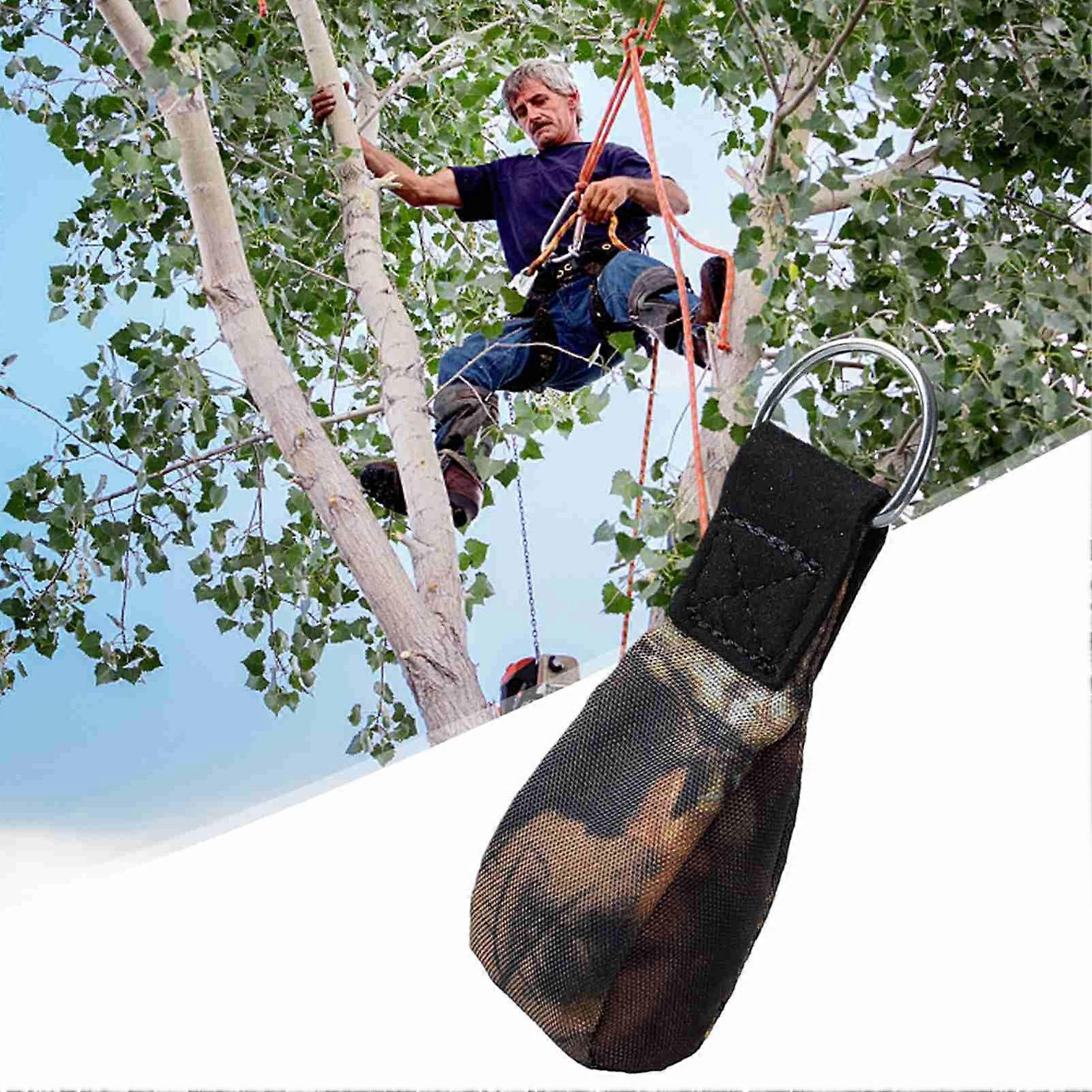 Multi Purpose Throw Weight Bag Throwing Rope Sandbag Climbing Rope Bag for Tree Climbing