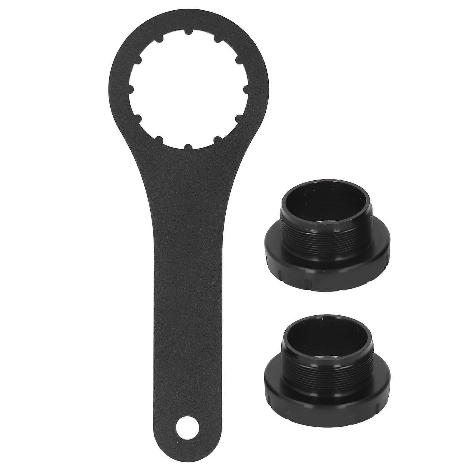 Ποδήλατο κλωστή κάτω βραχίονα κράμα αλουμινίου υψηλής αντοχής ελαφρύς κεντρικός άξονας με κλειδί για ποδήλατα βουνού