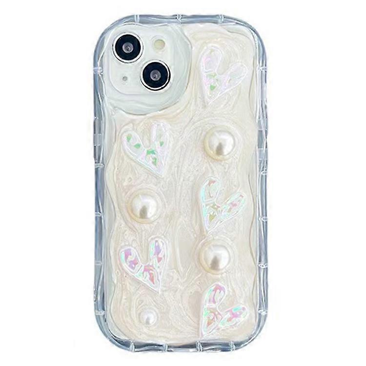 Compatible For iPhone 14 Case Epoxy TPU Shockproof Phone Cover