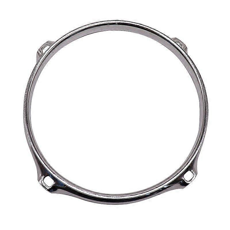 باس طبل طوق حامي فضة فخ طبل دائري ، ملحقات طبل كهربائي دائم ، قطع غيار إصلاح أداة حافة الأسطوانة سهلة التركيب لتحسين الصوت