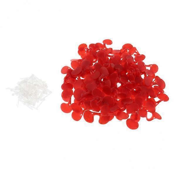 2x 100 Pcs Chicken Blinders Spectacles Pinless Keeping