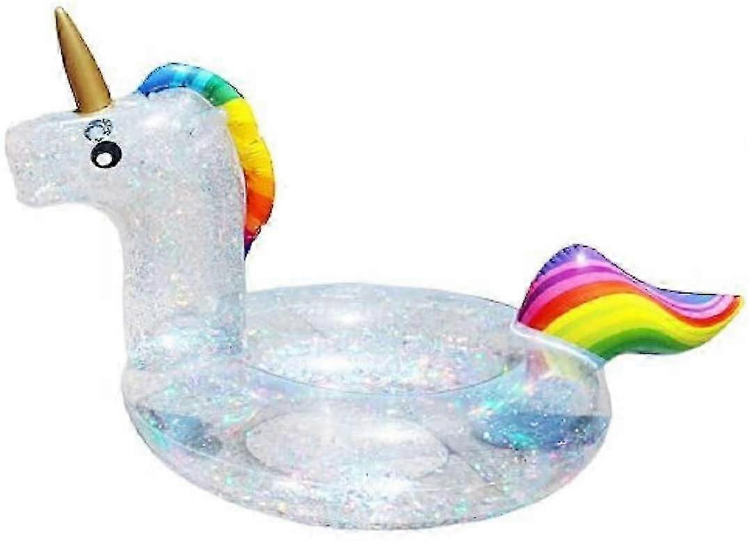 Inflatable Unicorn Swimming Pool Float For Kids , Small Inflatable Swim Ring