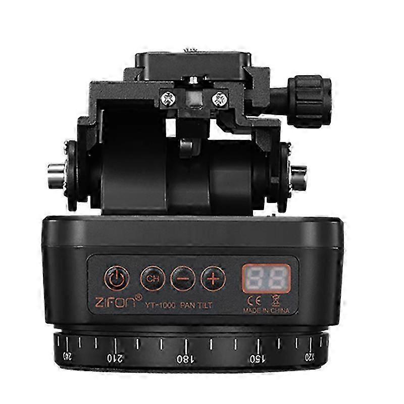 YT-1000 Auto Motorized Pan Tilt Tripod PTZ Remote Control Rotating Video Stabilizer suitable for Smartphone Tripod Heads