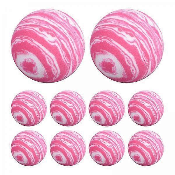 6x 10 Golf Balls for Practice And Training, Suitable for Beginners And Indoor