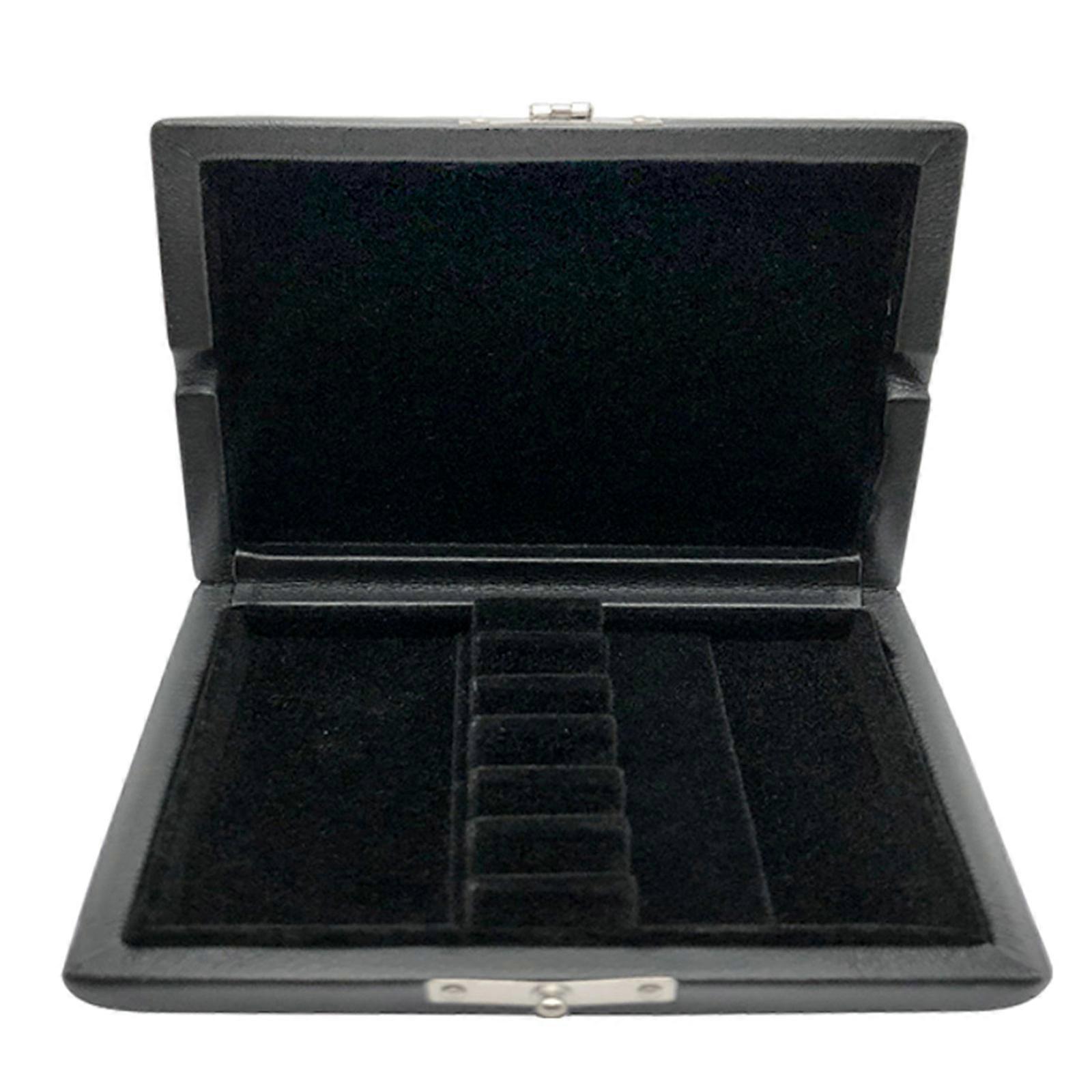 6 Oboe Reeds Protect Against Moisture Black Oboe Reed for Case Leather Oboe Reed Holder Storage Box Protector Container