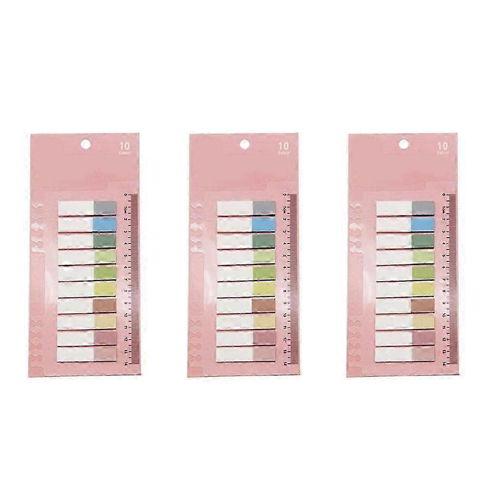 Sticky Tabs Seitenmarkierungen Sticky Index Tabs, transparente Haftnotizen, beschreibbare Seite Sticky Notes
