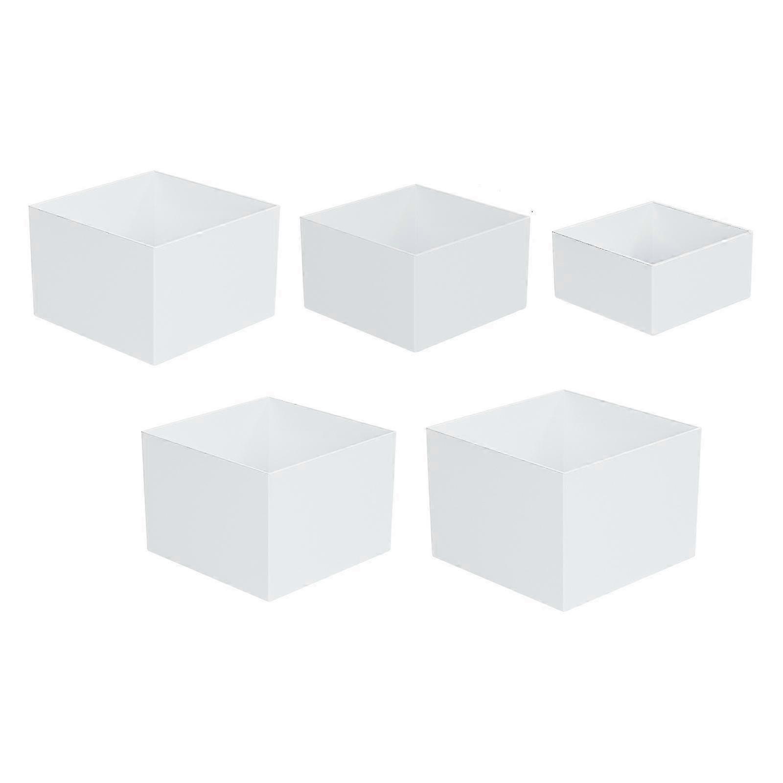 5-delige nesting riser kubus display set voor bruiloften en verjaardagsfeestjes