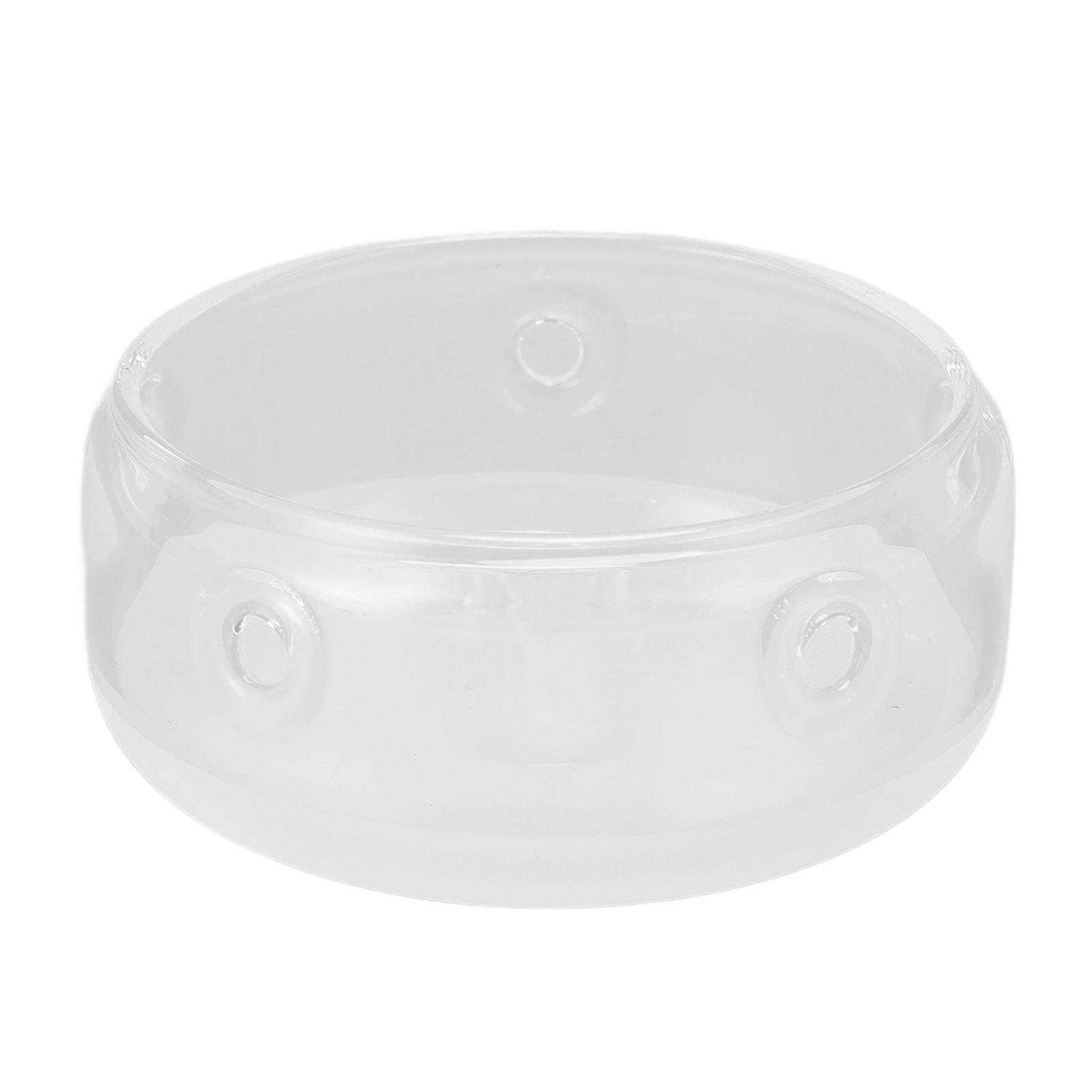 Circular Lampshade Glass Dome Covers Replacement for AD300Pro Camera Flash