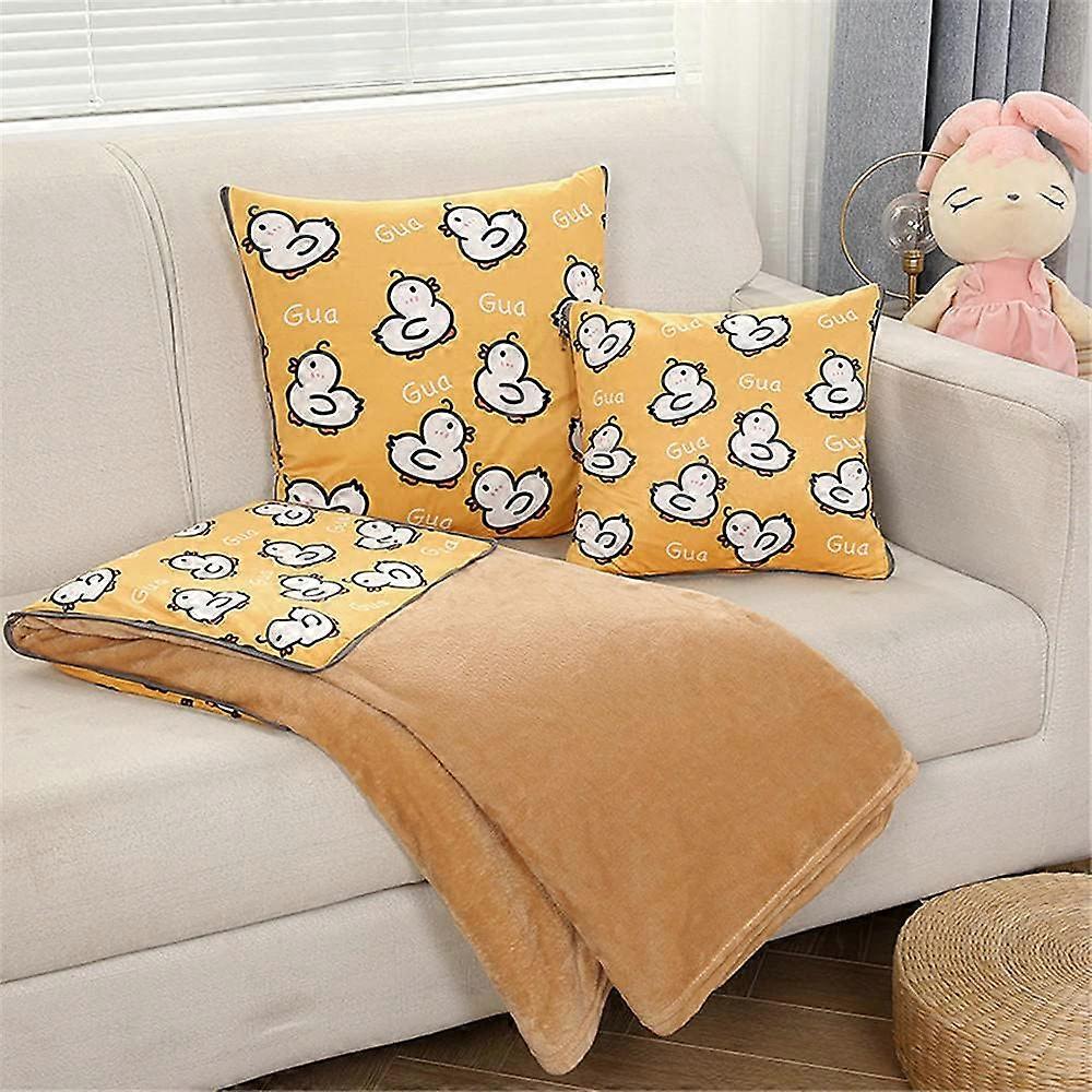 Cushion Blanket 2 in 1 Travel Blanket Cushion Quilt Multifunctional Pillow Ref: 7194
