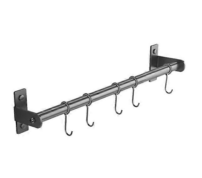 hooks for the kitchen - with 5 hooks - hanging rail kitchen rail wall bracket - Kitchen organizer - To hang spatulas, soup spoons or knives - Towel r