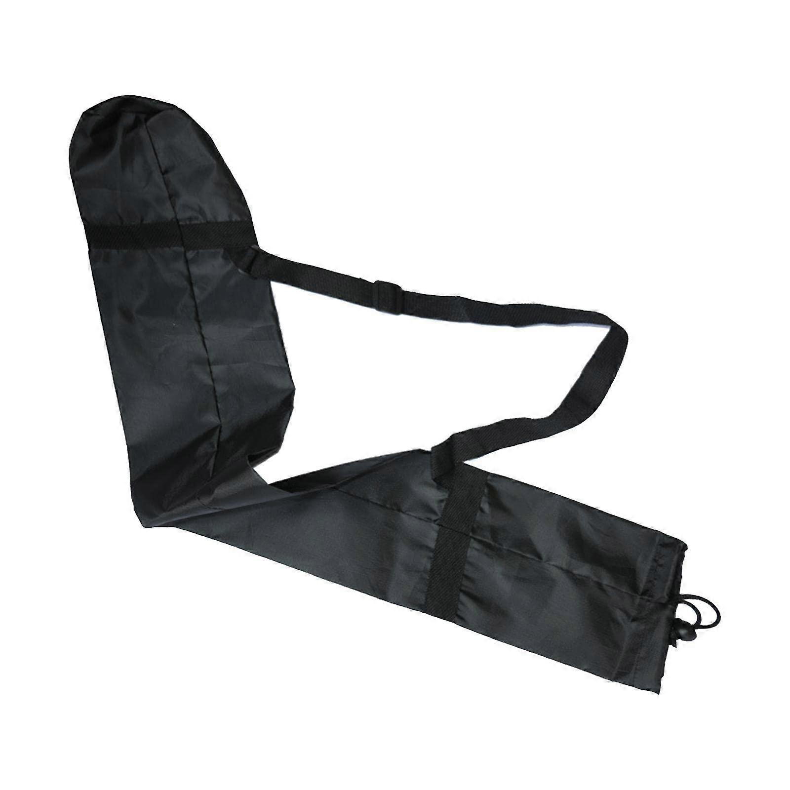 Tripod Bag Drawstring Storage Tote for Yoga Mat Tent Poles 14x65cm Black