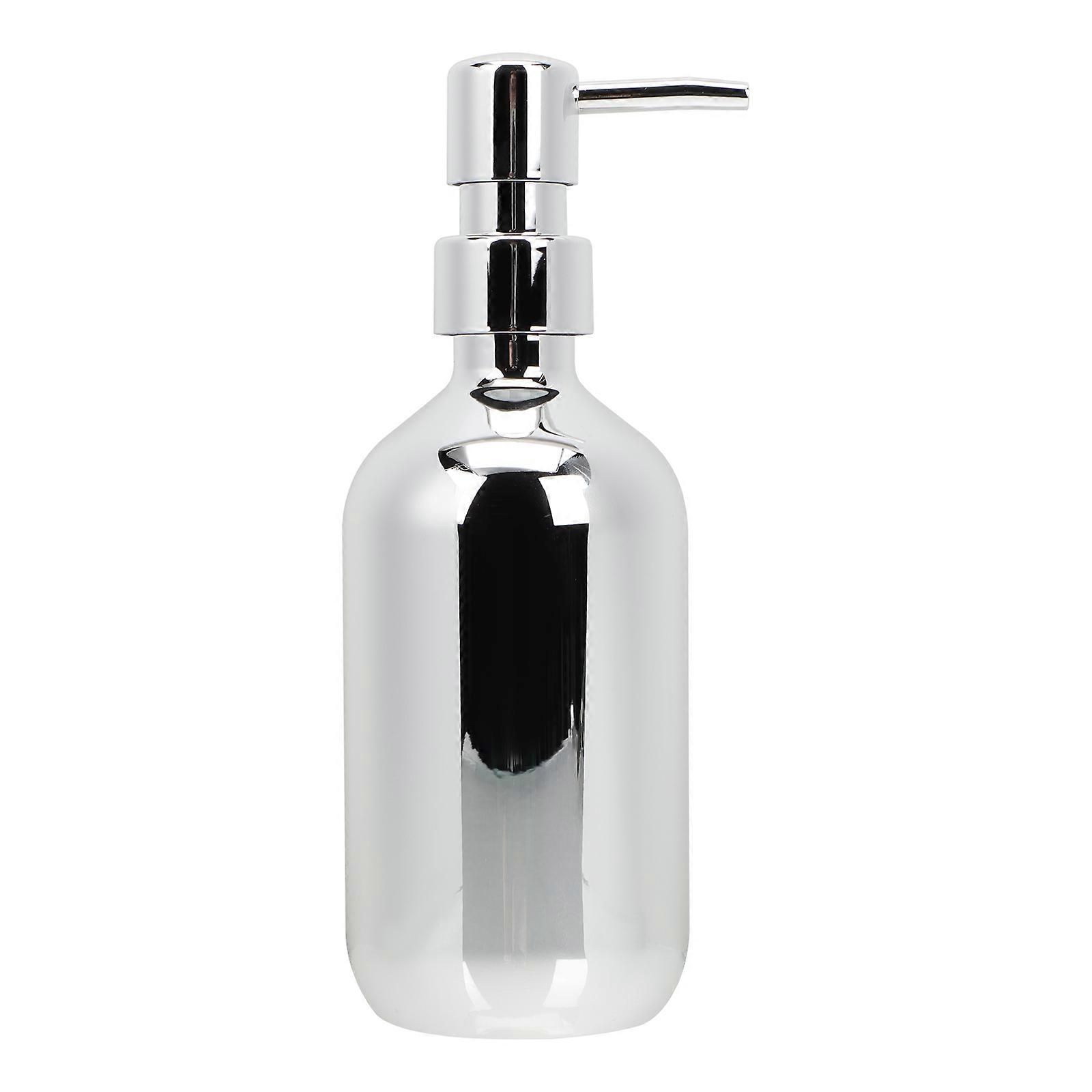 Portable Shampoo Dispenser Bottle, Press Type Lotion Container for Shower, Durable Lightweight Plastic Design for Bathroom & Travel, Decorative Pump