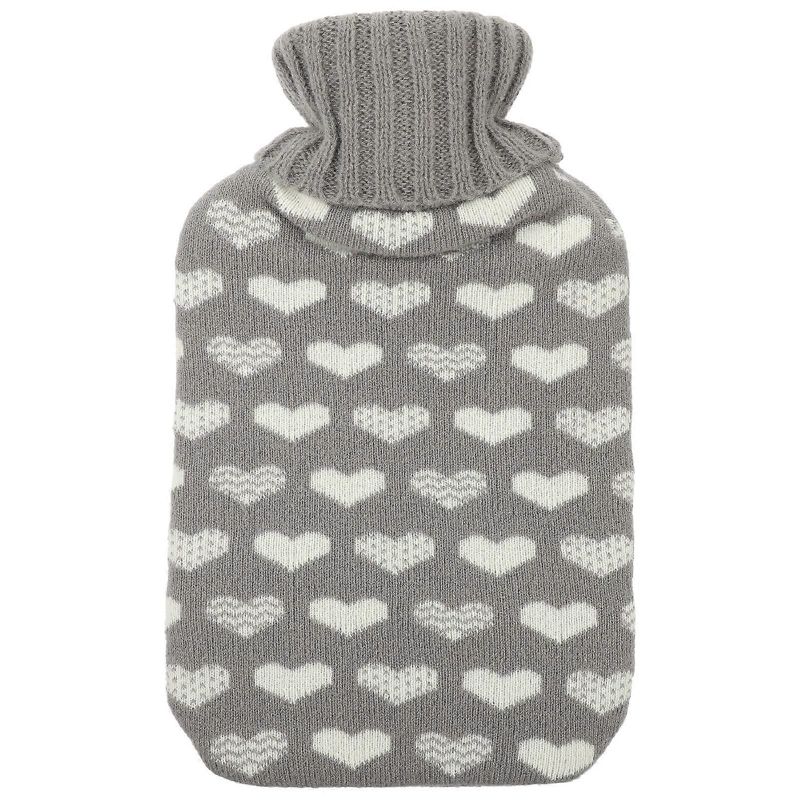 Covered Hot Water Bottle For School Use Oval Shape Ice Pack 33X20.5X6CM 1Set